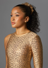 Traje de lentejuelas tipo mono entero Crystal Jolista Bronce 6 [Bronce]