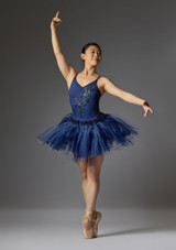 Jolista Ivy Floral Ballet Tutu Azul Marino [Azul]