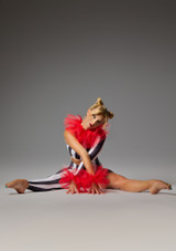 Jolista Swinging Circus Catsuit Costume Rojo [Rojo]
