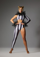 Jolista Swinging Circus Catsuit Costume Rojo [Rojo]