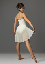 Maillot lÃ­rico con falda Wistful Jolista Marfil Back 3 [Blanco]