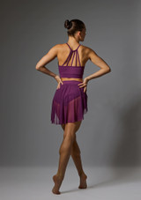 Braguita con falda de disfraz lírica Hope Jolista Ciruela Front 4 [Violeta]