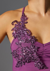 Top de disfraz lÃ­rica Lullaby Jolista Ciruela Front 3 [Violeta]