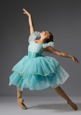 Disfraz de ballet Fleur de Lys Jolista Verde suave 2 [Verde]