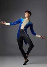 Disfraz Jolista Prince Charming Negro Azul Front [Negro]