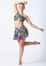 Top estampado asimÃ©trico Scarlett Alegra GRF Front [Estampado]