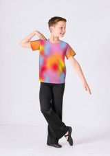 Top de baile estampado infantil Charlie Alegra BAC Front [Estampado]
