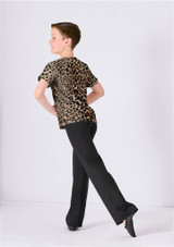 Top de baile estampado infantil Charlie Alegra LEP Back [Multicolor]