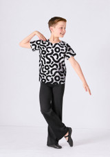 Top de baile estampado infantil Charlie Alegra BRS [Estampado]