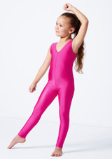Mono entero brillante para niÃ±a Christina Alegra Magenta Front [Rosa]