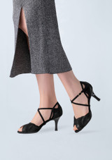 Zapatos de baile Werner Kern Mara de ante - 2.36"