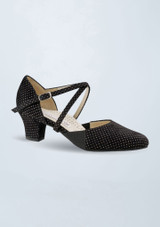 "Zapato de baile Ronja de terciopelo Werner Kern - 4,5 cm