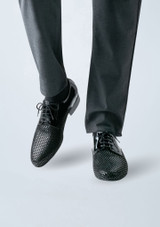 Zapato de baile Werner Kern Rio Negro - 2,5 cm Negro Front 6 [Negro]