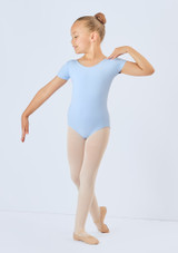 Maillot manga corta para niña Rosie Freed RAD Azul Celeste Front 7 [Azul]