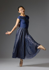 Jolista Wild Peony Ballet Costume Azul Marino 2 [Azul]