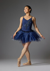 Jolista Morning Dew Ballet Costume Azul Marino 3 [Azul]