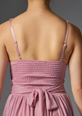 Jolista Moonflower Gathered Mesh Ballet Dress Rosado 7 [Rosa]