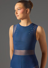 Traje lÃƒÂ­rico de Jolista Amor Duradero Azul Marino Front 4 [Azul]