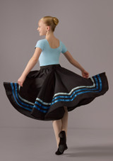 Falda de personaje Move Dance Azul Front 3 [Azul]