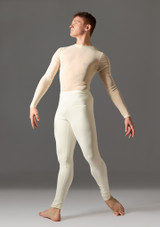 Leggings sin pies Jolista Onyx Marfil Front 2 [Blanco]