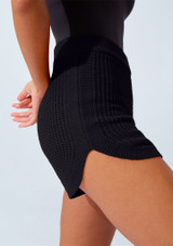 Pantalones cortos de calentamiento Anderson Capezio Negro Front 2 [Negro]