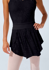 Falda de baile Yves Capezio Negro Front [Negro]