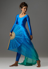 Traje de Jolista Azure Ember Azul Real Front [Azul]