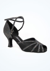 Zapatos de Baile Anja Diamant 6cm Negro. [Negro]