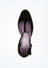Scarpe da Ballo Adelina 1404 Merlet - 5cm Nero Parte inferiore [Nero]