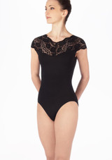 Body Danza con Inserti in Pizzo So Danca Nero [Nero]