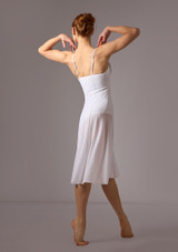 Vestido Danza de Gasa Helena Move Dance Blanco Back 2 [Blanco]