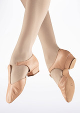 Mezze Punte Danza Sandalo Greco Bloch - Rosa Rosa Principale [Rosa]