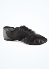 Scarpe Danza Jazz con Suola Spezzata in Camoscio XCapezio - Nero Nero 2 [Nero]