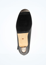 Scarpe da Flamenco con Fibbia Intermezzo Nero Suola [Nero]