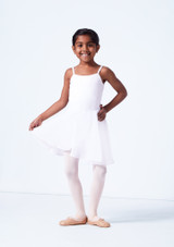 Gonna Danza Bambina a Portafoglio Heidi Move Dance Bianco Davanti 2 [Bianco]