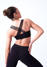 Sujetador Deportivo Lola Move Dance Nero Dietro 2 [Nero]