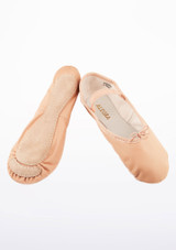 Mezze Punte Danza con Suola Intera Alegra Rosa Mozzare [Rosa]
