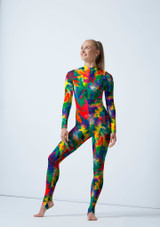 Mono de Baile Estampado Aspen Alegra JUN Front [Verde]