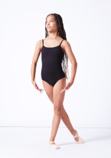 Maillot Ballet Chica Cruzado Ibbie Move Dance Negro Front 2 [Negro]