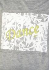 Maglietta Danza Bambina So Danca Grigio Davanti 2 [Grigio]