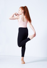Leggings Danza Bambina Lana Move Dance - Nero Nero Dietro [Nero]
