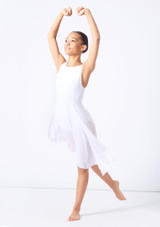 Vestido Asimétrico de Danza Contemporanea Chica Portia Move Dance