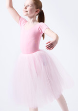Gonna Tutù con Tulle Leggero Juliet Bloch Bianco Principale [Bianco]