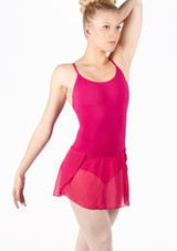 Body Danza con Gonnellino Capezio Rosa [Rosa]