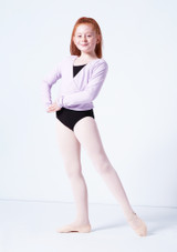 Scaldacuore Danza Bambina Capezio Lavanda Davanti 2 [Viola]