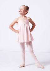 Maillot Ballet Niña con Falda Juliet Bloch Rosa Front 2 [Rosa]