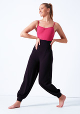 Pantalón de Calentamiento Genie Bloch Nero Davanti 2 [Nero]