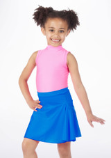 Gonna da Ballo Bambina a Cerchio Lucida Alegra Blu Royal Principale [Blu]