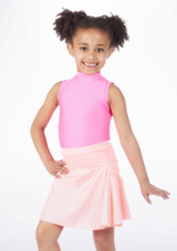 Gonna da Ballo Bambina a Cerchio Lucida Alegra Rosa Scuro Principale [Rosa]