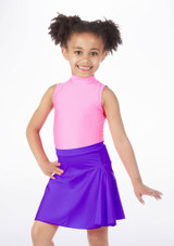 Gonna da Ballo Bambina a Cerchio Lucida Alegra Viola Principale [Viola]